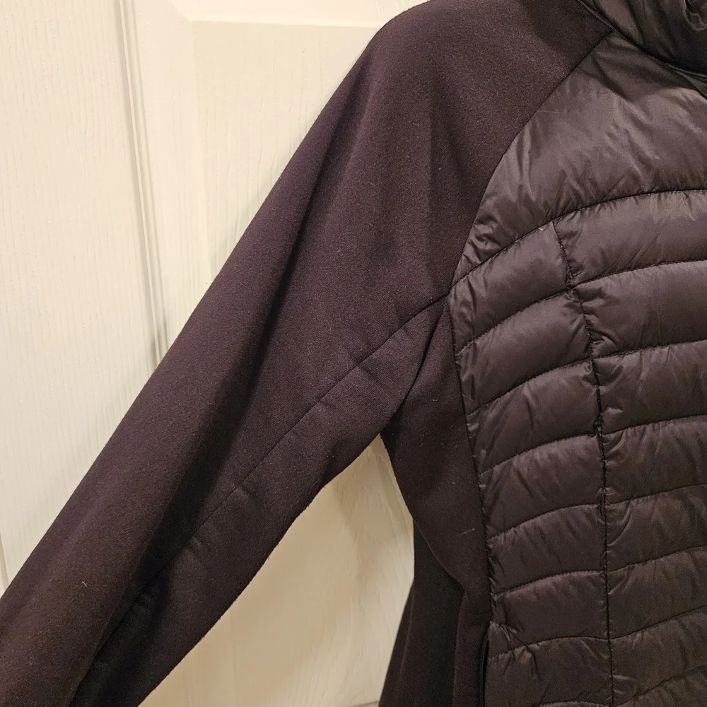32 Degrees Women's Dark Puffer Jacket - Picture 2 of 4